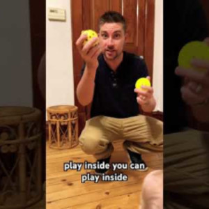 Pickleball practice ninja balls. Better pickleball. Paddle pickleball tr...