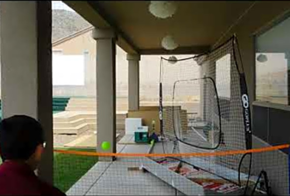 Pickleball Tutor with DIY Robot for backyard/patio practice - 2