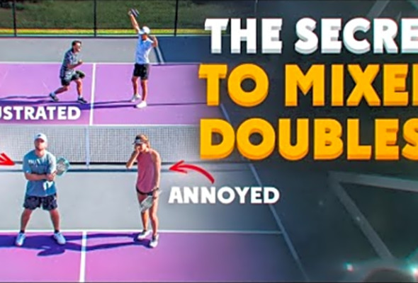 How to Play Pickleball Mixed Doubles: Male &amp; Female Roles