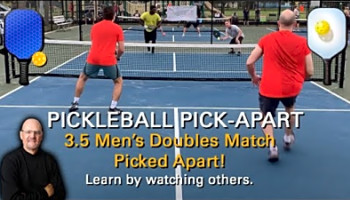 Pickleball 3.5 Men&#039;s Doubles Championship Match Picked Apart! Learn from Watching!