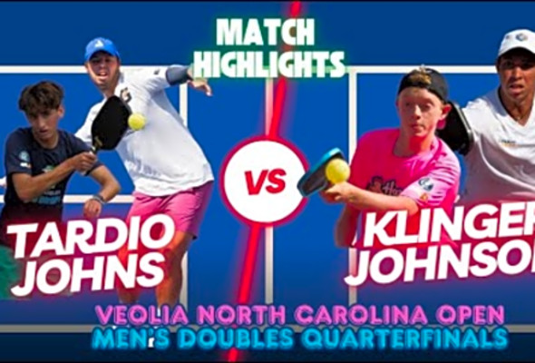 Johns Tardio vs Klinger Johnson at North Carolina Open HIGHLIGHTS