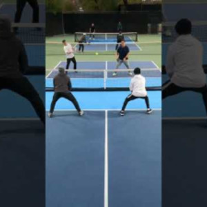 Many times the wrong kind of attack loses #pickleball