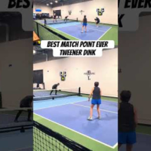 BEST #PICKLEBALL MATCH POINT EVER!