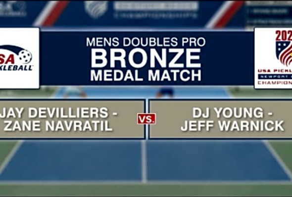 2021 Newport Beach Championships - Men&#039;s Doubles Pro Bronze Medal Match