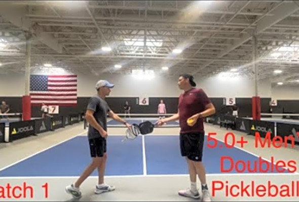 5.0 Mens Doubles Pickleball - July 29th, 2023 Dave Hall &amp; Chris Williams vs Jaxon &amp; David Madsen