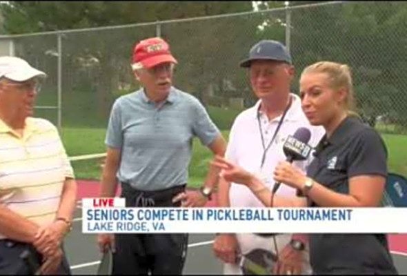 Seniors start Pickleball tournament in Lake Ridge