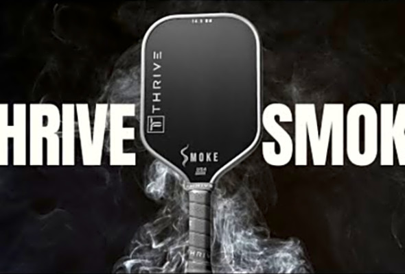 Powerful Paddle with a Twist - Thrive Smoke Pickleball Paddle Review