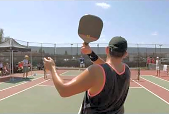 Tustin Pickleball Labor Tournament 2016 MD Open Finals Game 1