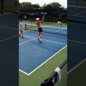 fun pickleball point #pickleballhighlights #pickleball #pickleballdouble...