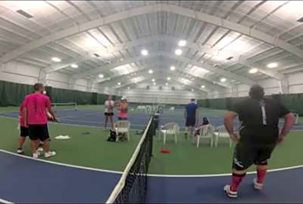 Dink 4 Pink Pickleball Team Finals - Four player teams competed in WD, MD, and MXD