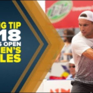 Winning Tip-PRO Men&#039;s Singles Gold - 2018 Minto US Open Pickleball Champ...