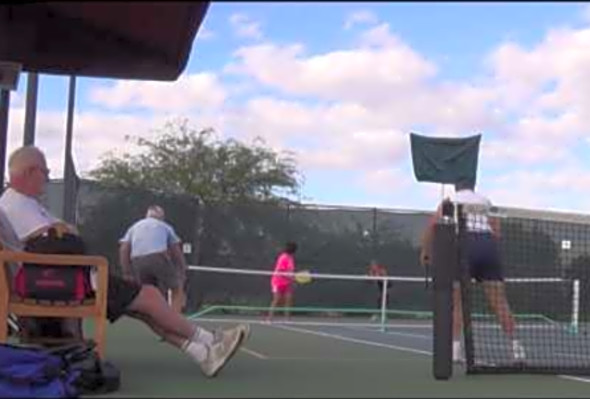 Sun City Festival Nov 1, 2014 - Pickleball Practice 2