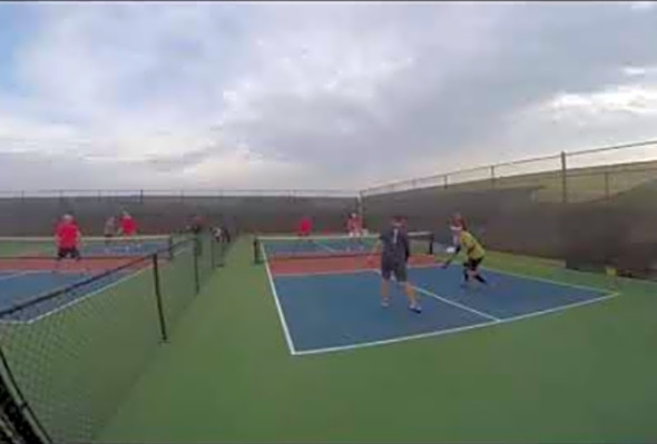 Powerful Pickleball Jump Smash