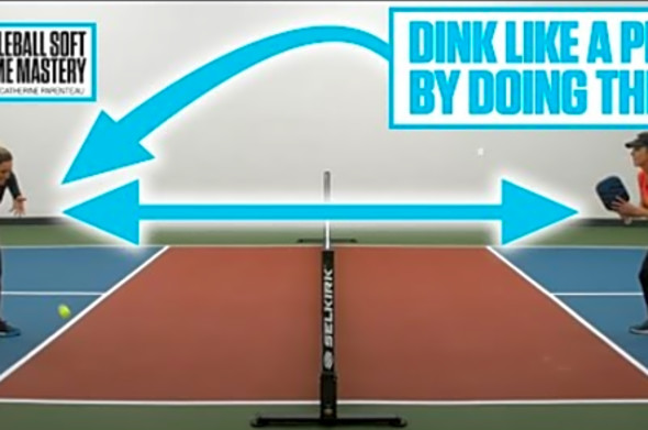 Pickleball Dinking Tips &amp; Drills from Catherine Parenteau