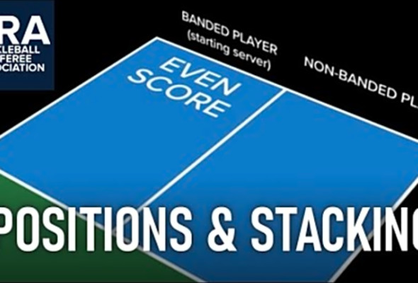 Pickleball Referee: Player Positions &amp; Stacking