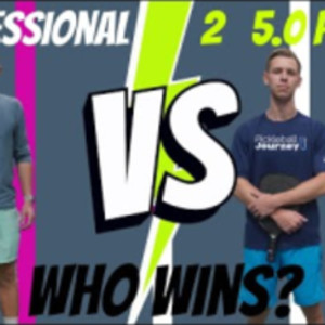 Can 2 5.0 Pickleball players take down a top 10 ranked Professional sing...