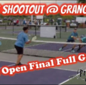 Men&#039;s Open Doubles Final Full Game - Spring Shootout at Grange Park in A...