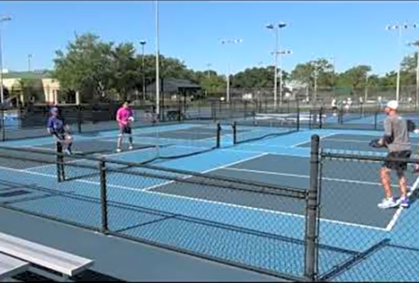 Amateur pickleball highlights at HCC