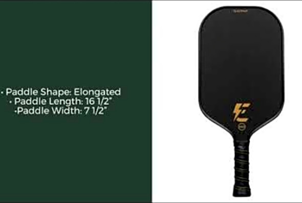 Review Electrum Model E Middleweight Carbon Fiber Pickleball Paddle