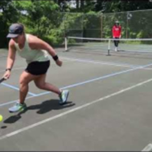 Moneyball Pickleball Tournament Monica Linn &amp; Nathan Poteet v Alex Spanc...