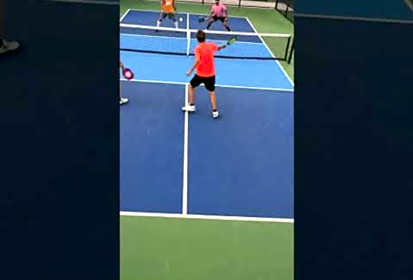 Pickleball Comedy! Have you ever been body bagged? #bodybag #comedy #funny #pickleball #subscribe