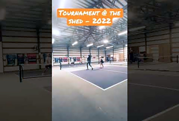 Pickleball 4.5 Tournament - How to cross dink.