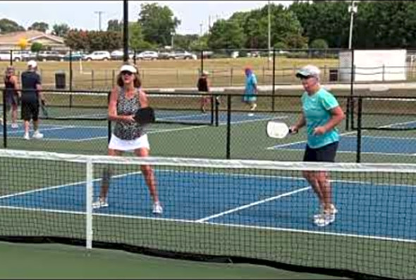Eight New Pickleball Courts at Hurricane Park