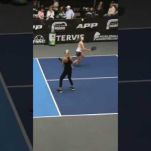 2024 Chase APP Miami-Castillo/Radzikowska vs. Johnson/Rane (1) #shorts #...