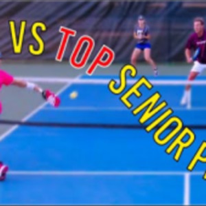 Top Pickleball Senior Pro Mixed vs 5.0 Men&#039;s Doubles