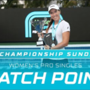 MATCH POINT: Fudge vs Sewing - APP Tour - Gold Medal