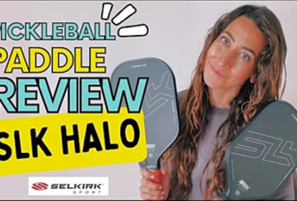 SLK Halo Pickleball Paddle Review - Is It Worth the Hype? - Selkirk&#039;s New Release!