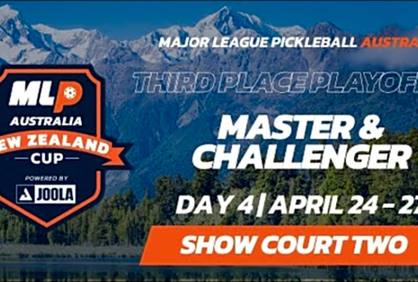 MLP Australia: New Zealand Pickleball Cup - Master and Challenger Third Place Playoffs