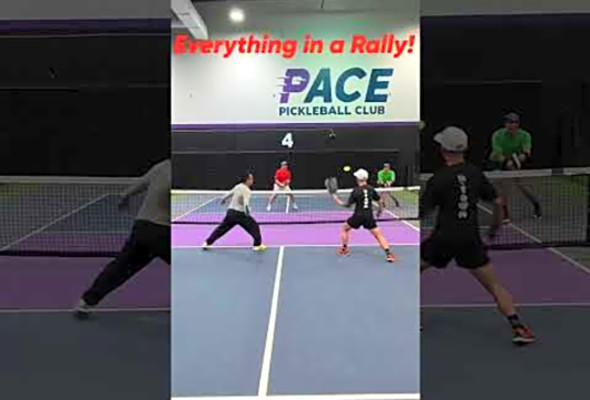 Everything in a Rally! #thepickleballrunner #pickleball #highlights #pickleballhighlights #shorts