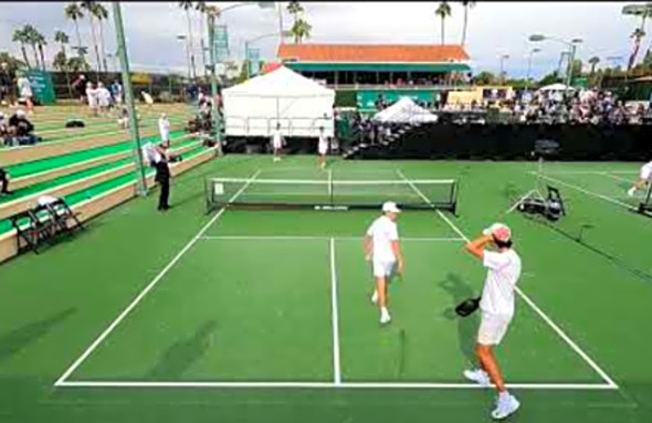 2023 PPA Hyundai Masters Men&#039;s Pro Doubles Jay Devilliers DJ Young Hayden Patriquin Gabriel Tardio