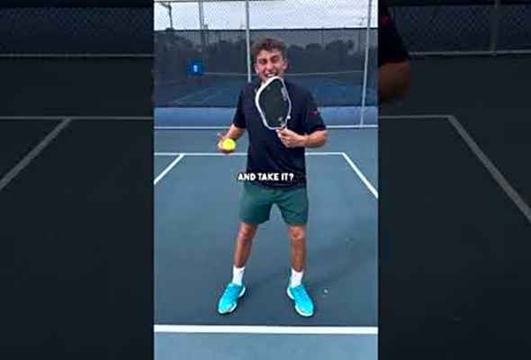 Game-changing tip to defend like a pro! #pickleballtips #pickleball