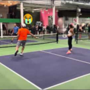 Mixed open division, CT summer sendoff Pickleball tournament pool game