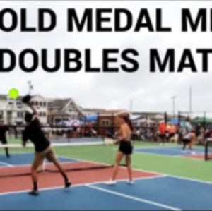 Gold Medal Pickleball Mixed Doubles 4.5 Match at Long Beach Island Tourn...