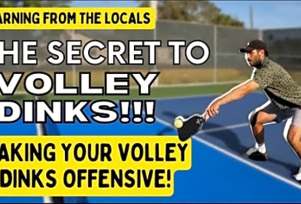 Ep. 3 Master the Volley Dink in Pickleball with These Expert Tips (ft. Pickleball Pro Edward Perez)