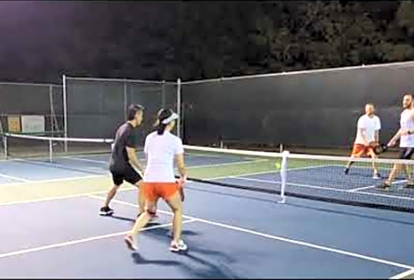 Skylar / Tristan vs Lily / Rich All the good points Pickleball match play highlights Sept 17th