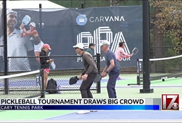 Pickleball tournament draws big crowd in Cary