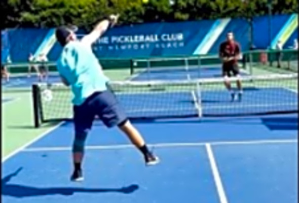 Is flying a part of playing Pickleball