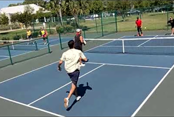 BLOCKING LIKE A WALL! 4.0 Pickleball Rec Game at Kingston Plantation in Myrtle Beach, SC