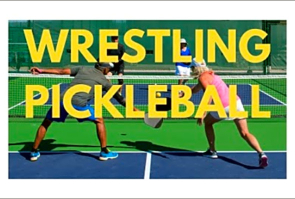 Wrestling Pickleball and Tennis Courts