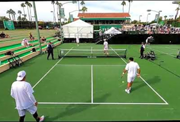 2023 PPA Hyundai Masters Men&#039;s Sr Pro Doubles Dayne Gingrich Altaf Merchant Steve Dawson Todd Murphy