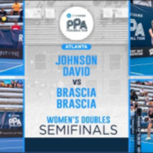 Comeback Semifinal Women&#039;s Doubles Match in Atlanta!