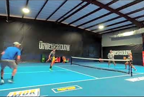 4 Crazy Views of the same 2 Pickleball points through VR