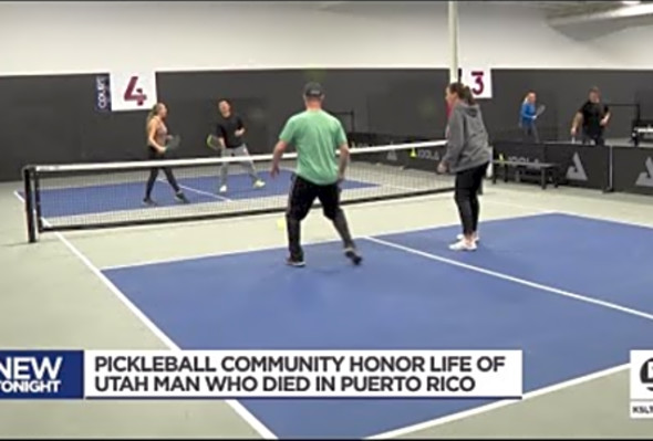 Pickleball community honor life of Utah man who died in Puerto Rico