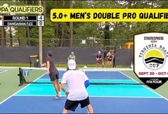 Part 2 - 5.0 Men&#039;s Pro Doubles Qualifier: Battling for the Main Draw at Virginia Beach!