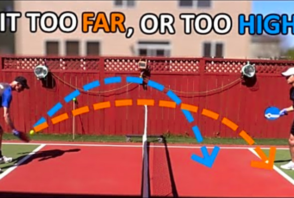 Pickleball misconception &quot;Sorry, I hit the ball too high&quot; with Steve Paranto