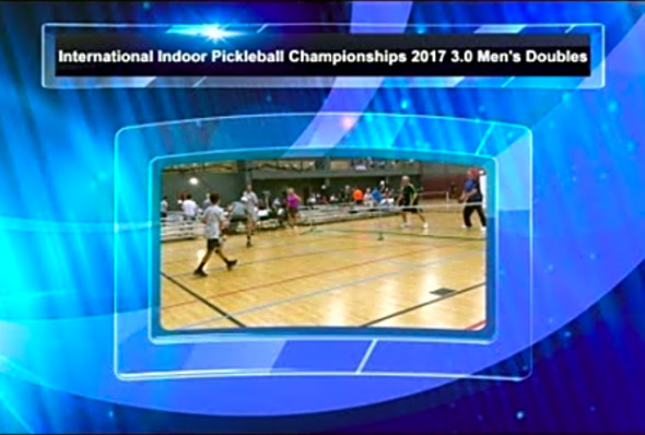 Damon/Garrett vs. Cooke/Wieland - 2017 International Indoor Pickleball Championships Mens Doubles